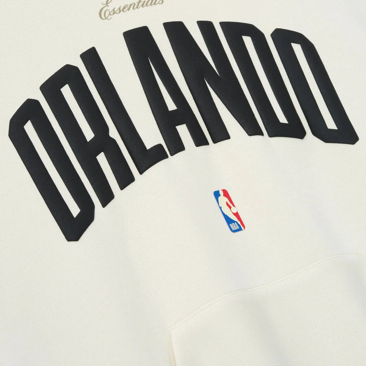 Fear of God Essentials Orlando Magic 90s Hoodie Cream White - Im Your Wardrobe