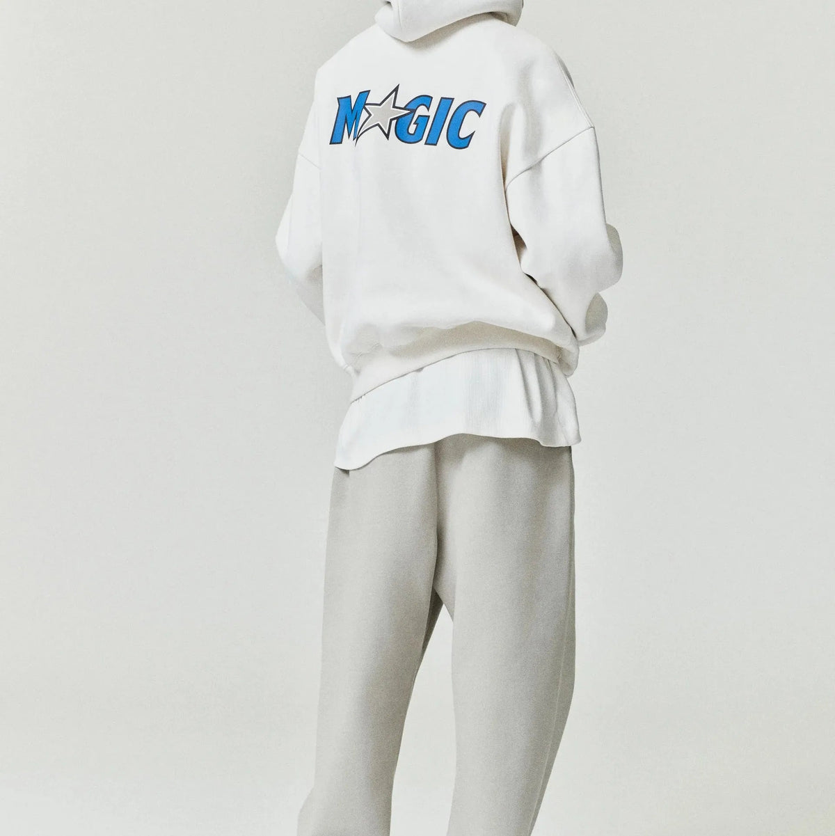 Fear of God Essentials Orlando Magic 90s Hoodie Cream White - Im Your Wardrobe