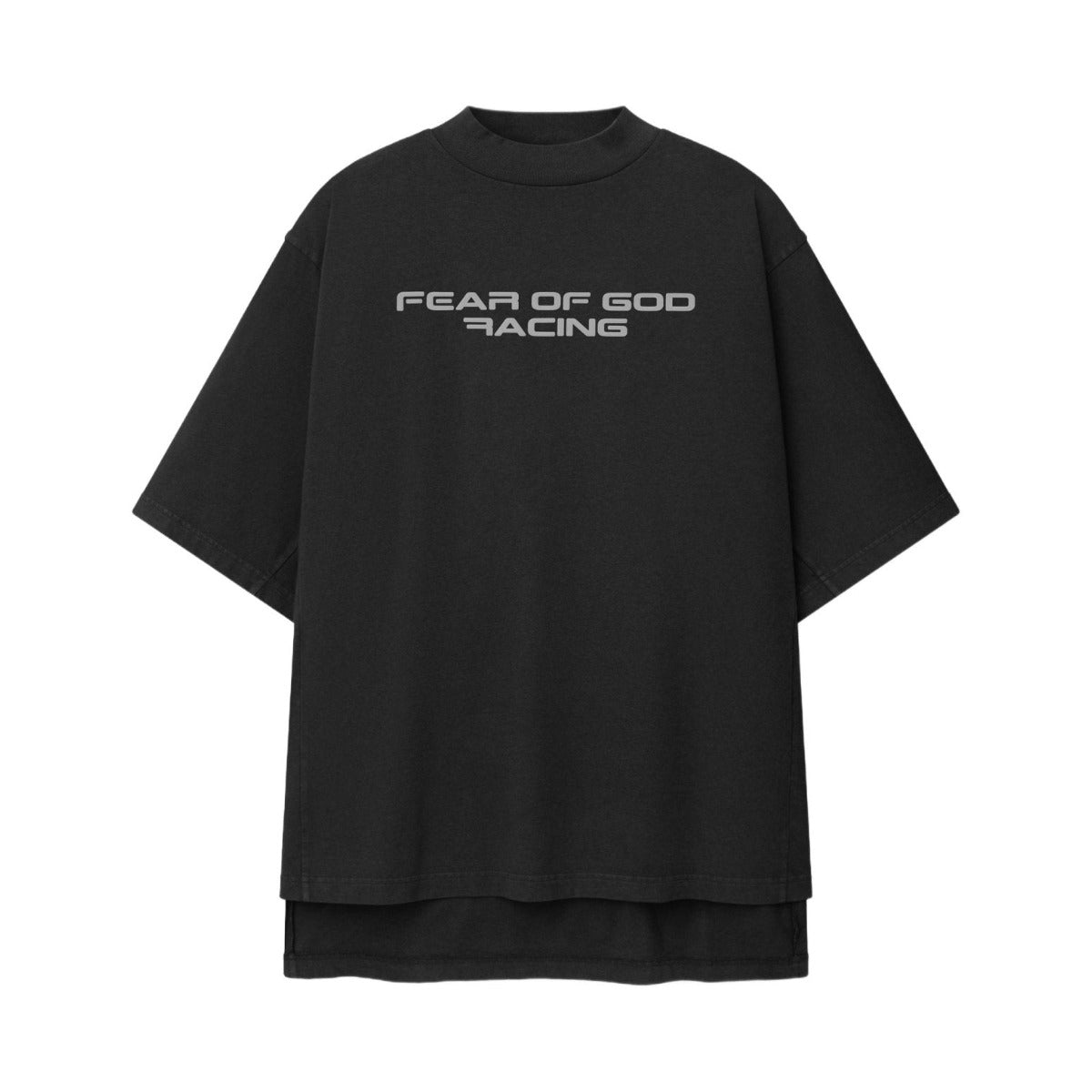 Fear of God Essentials Panelled Modern Tee Washed Vintage Black - Im Your Wardrobe