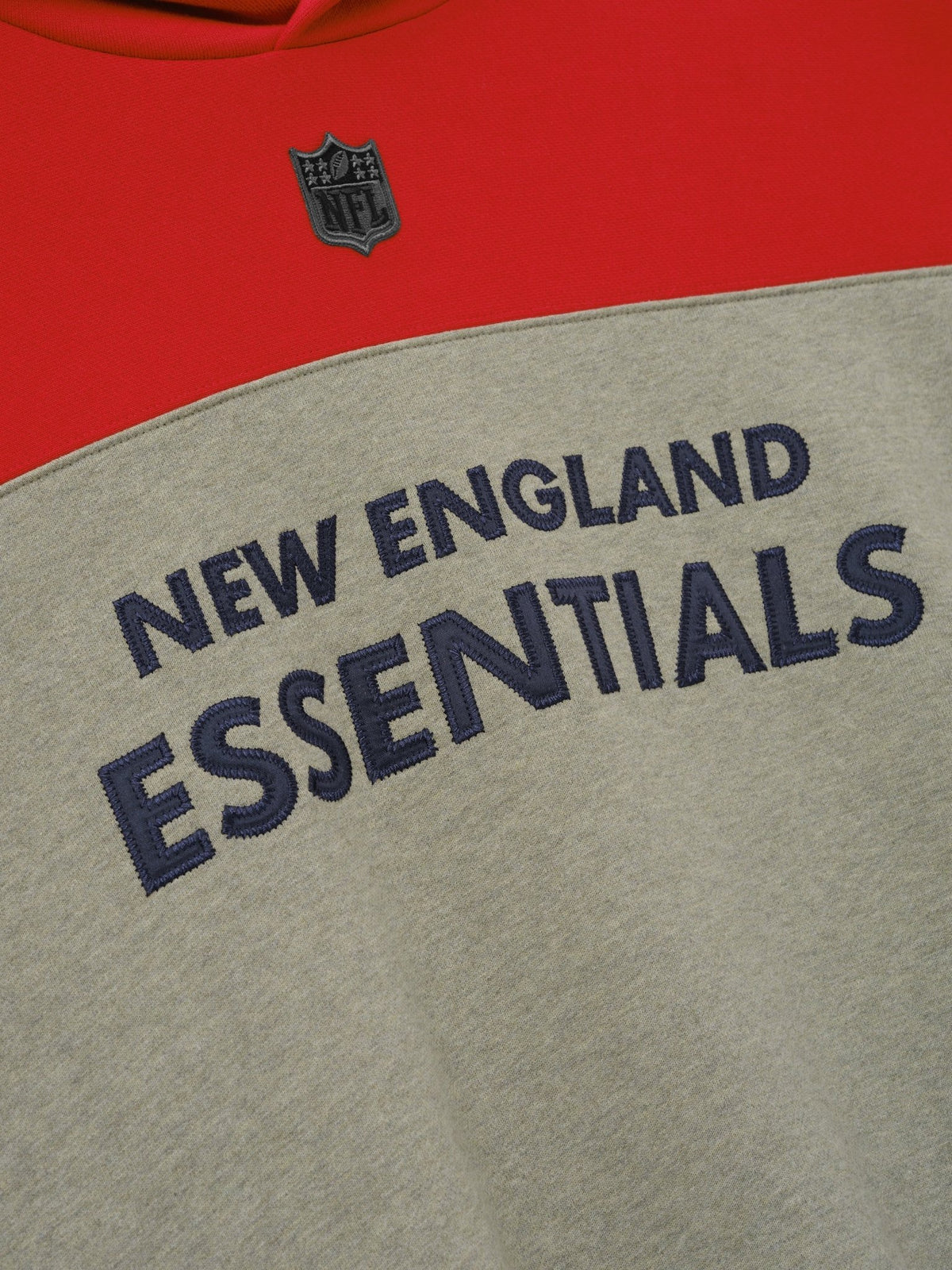 Fear of God Essentials Patriots 90s Relaxed Hoodie Seal Heather - Im Your Wardrobe