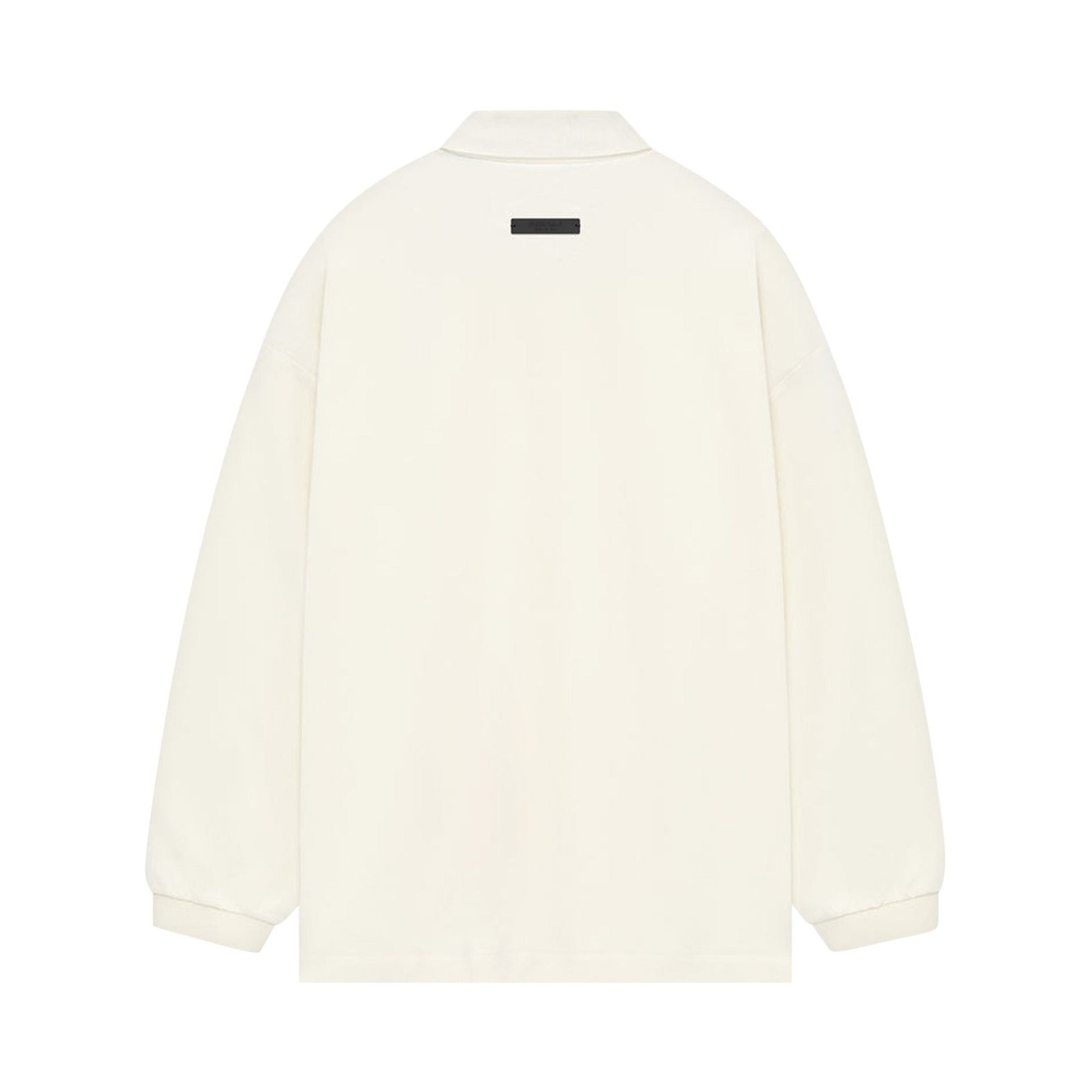 Fear of God Essentials Pique Long-Sleeve Polo Shell (FW24) - Im Your Wardrobe
