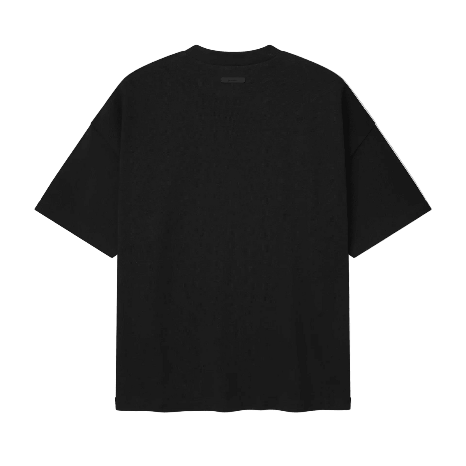 Fear Of God Essentials Pique Signature 90s Tee Vintage Black - Im Your Wardrobe