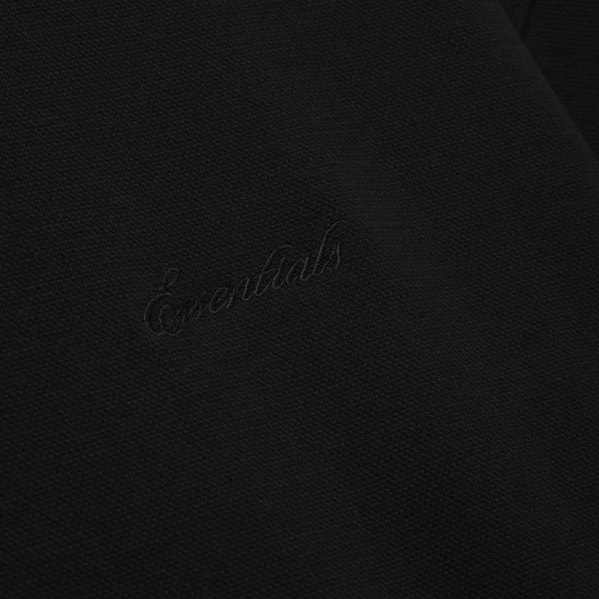Fear Of God Essentials Pique Signature 90s Tee Vintage Black - Im Your Wardrobe