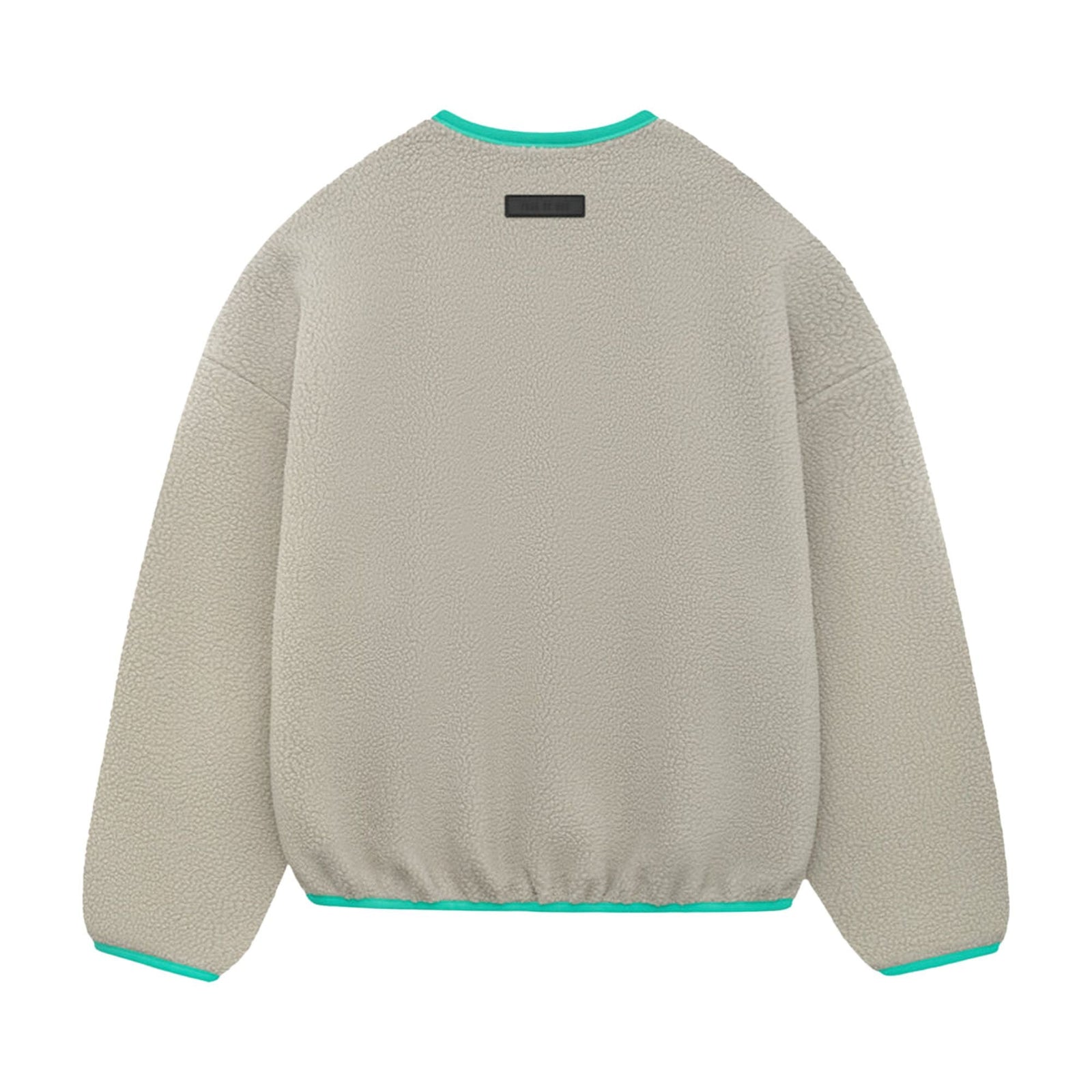 Fear of God Essentials Polar Fleece Crewneck Seal (SS24) - Im Your Wardrobe