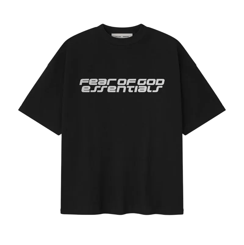 Fear of God Essentials Ponte 90s Tee Vintage Black - Im Your Wardrobe