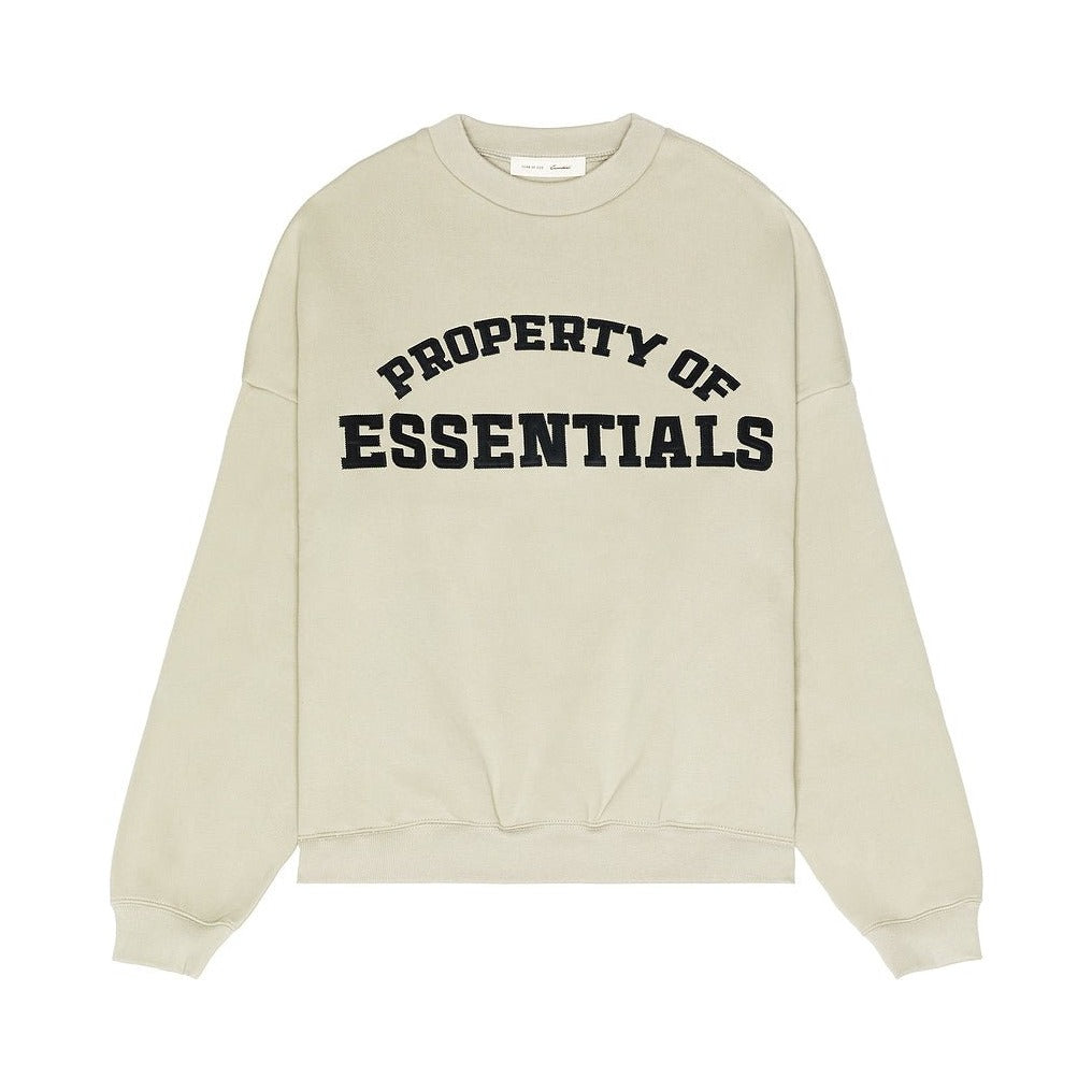 Fear of God Essentials Property Lounge Crewneck Sweatshirt Seal - Im Your Wardrobe
