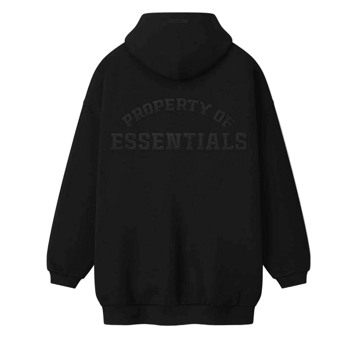 Fear Of God Essentials Property Lounge Long Zip Hoodie Black - Im Your Wardrobe
