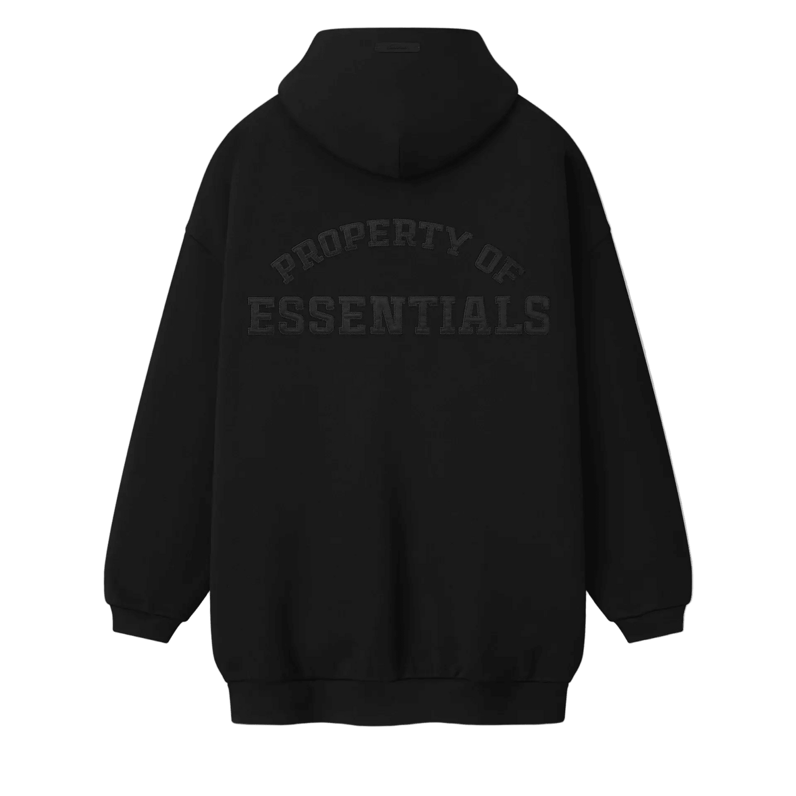 Fear Of God Essentials Property Lounge Long Zip Hoodie Black - Im Your Wardrobe