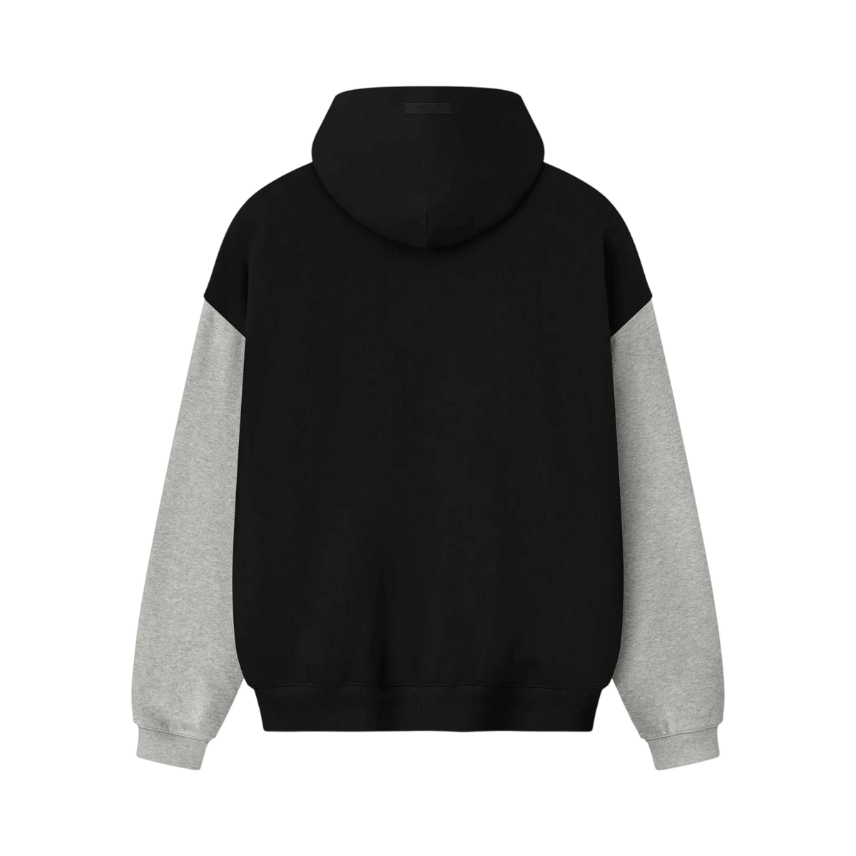 Fear of God Essentials Raiders Sport Hoodie Black/Concrete Heather - Im Your Wardrobe