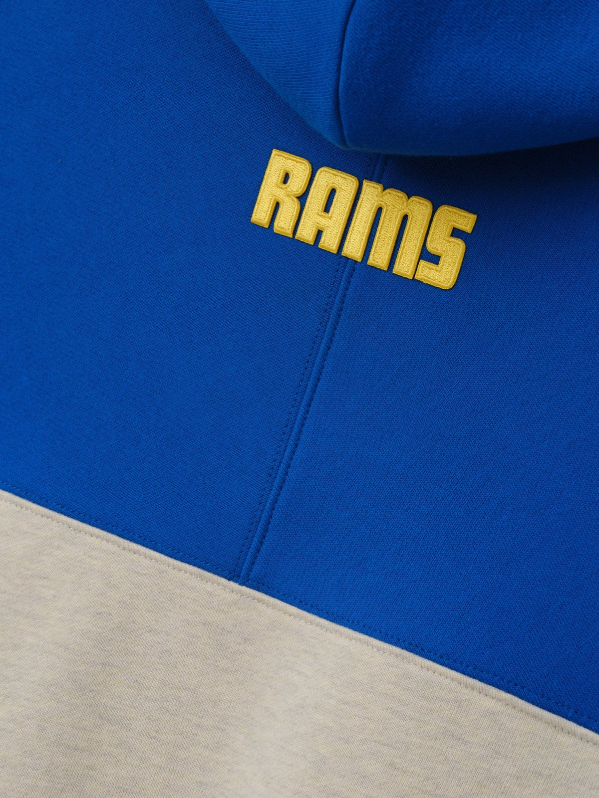 Fear of God Essentials Rams 90s Relaxed Hoodie Vanilla Heather - Im Your Wardrobe
