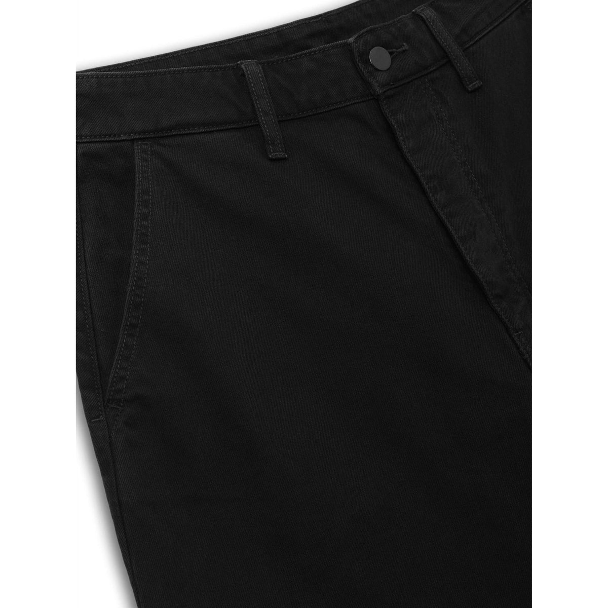 Fear of God Essentials Raw Cut 5-Pocket Short Overdyed Black - Im Your Wardrobe