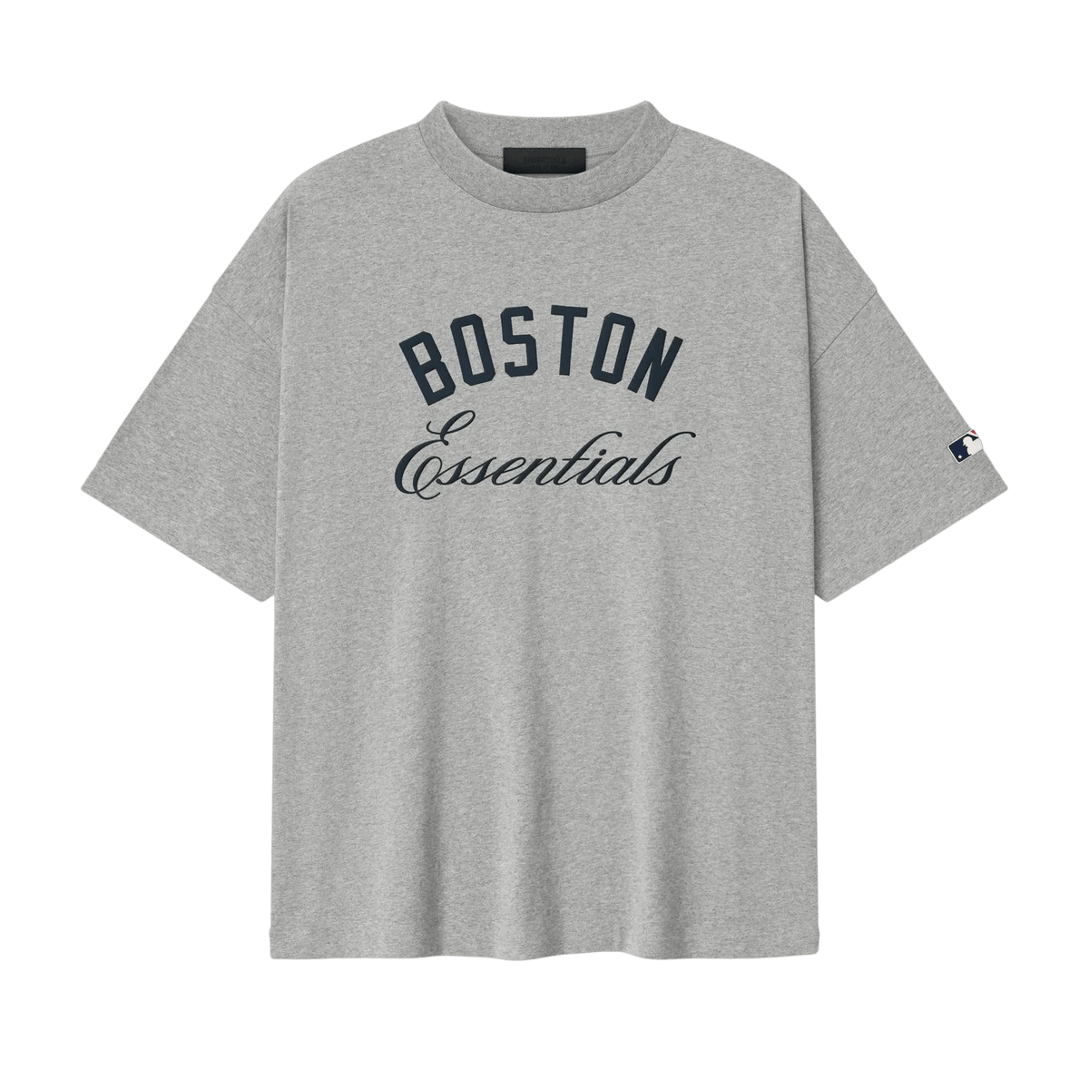 Fear of God Essentials Red Sox 90s Tee Concrete Heather - Im Your Wardrobe