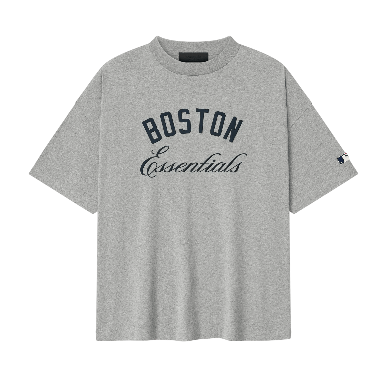 Fear of God Essentials Red Sox 90s Tee Concrete Heather - Im Your Wardrobe