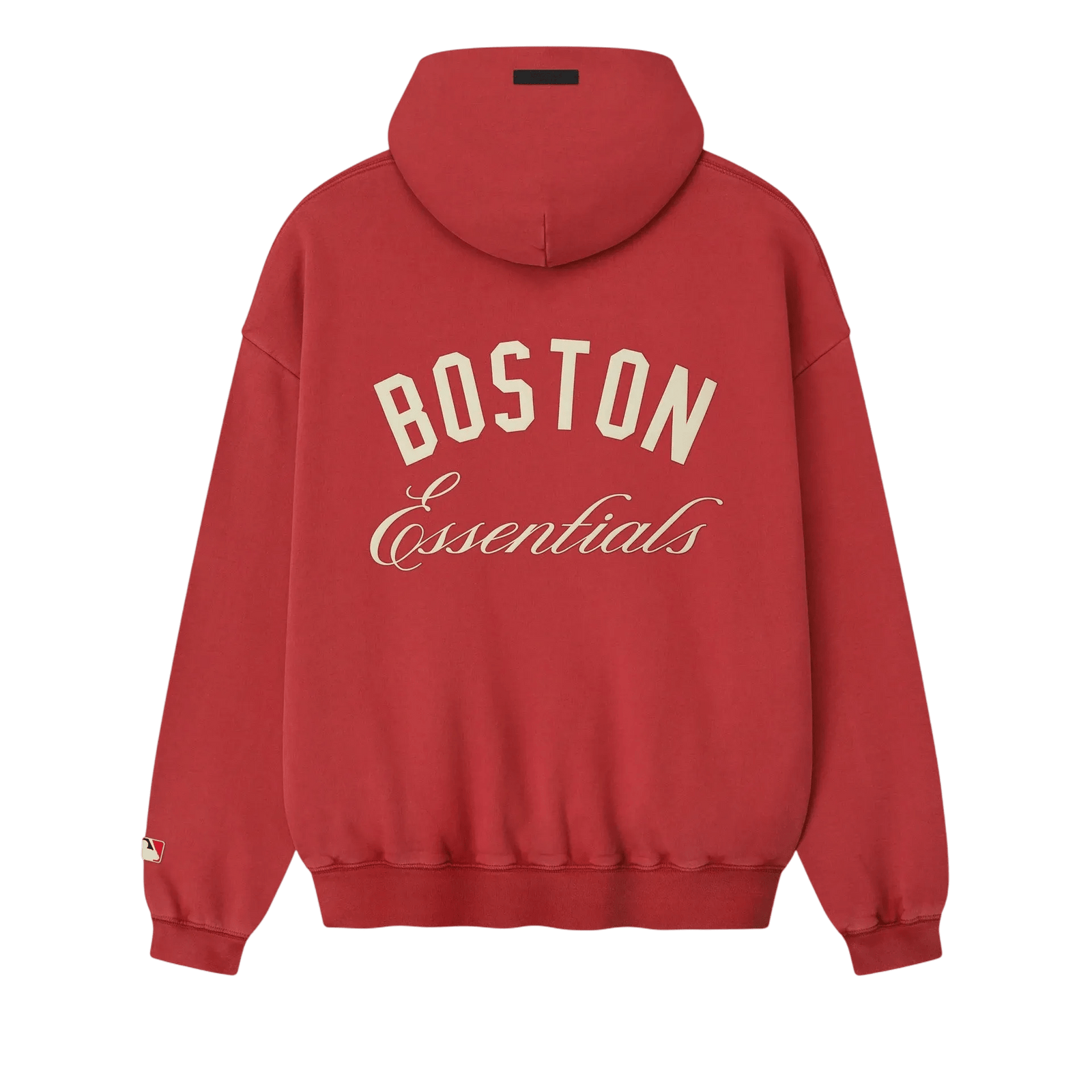 Fear of God Essentials Red Sox Sport Hoodie Red - Im Your Wardrobe