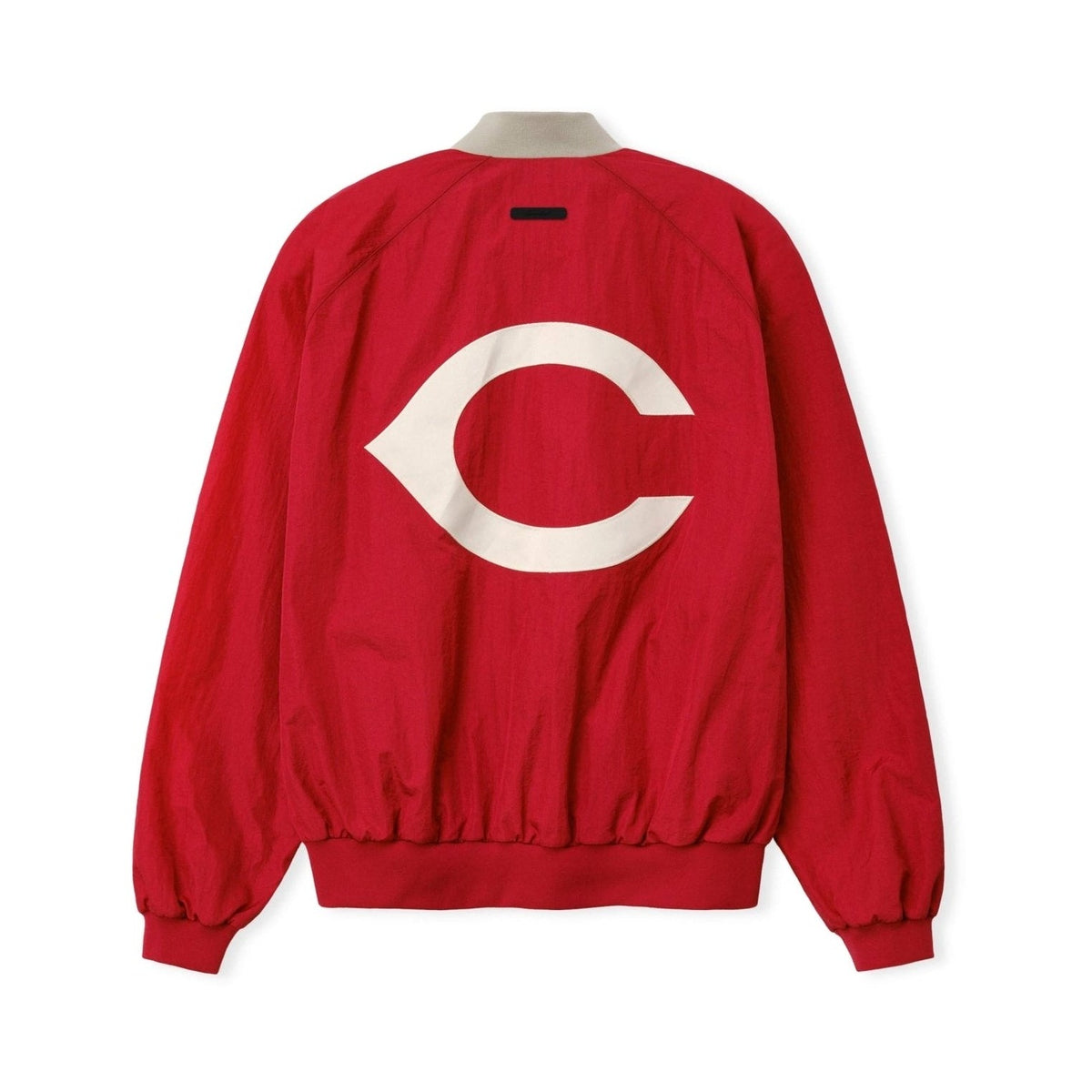 Fear of God Essentials Reds Half Zip Pullover Stone Red/ Seal Rib - Im Your Wardrobe