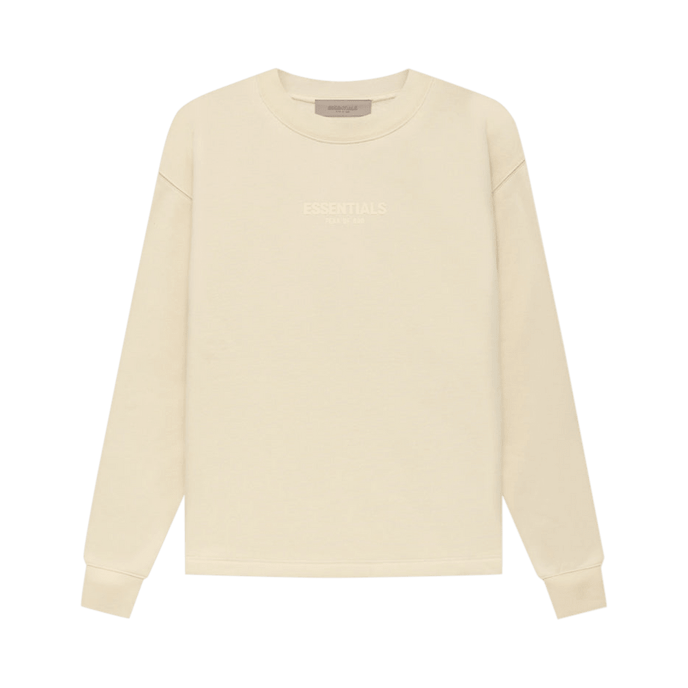 Fear of God Essentials Relaxed Crewneck Egg Shell - Im Your Wardrobe