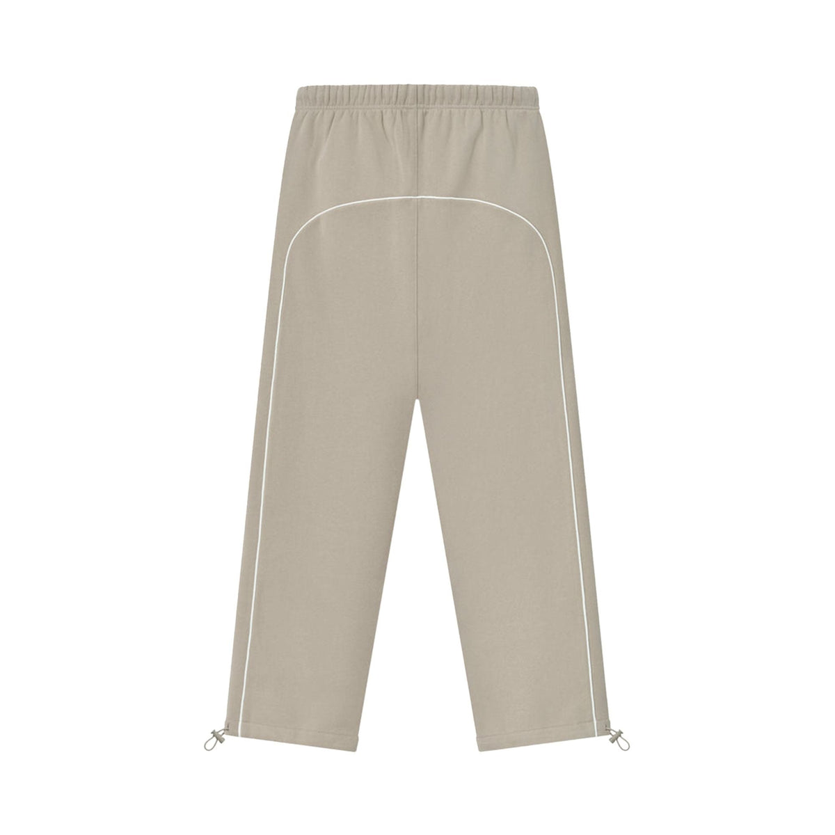Fear of God Essentials Relaxed Fleece Sweatpant With Piping Timber/Cloud White (SS25) - Im Your Wardrobe