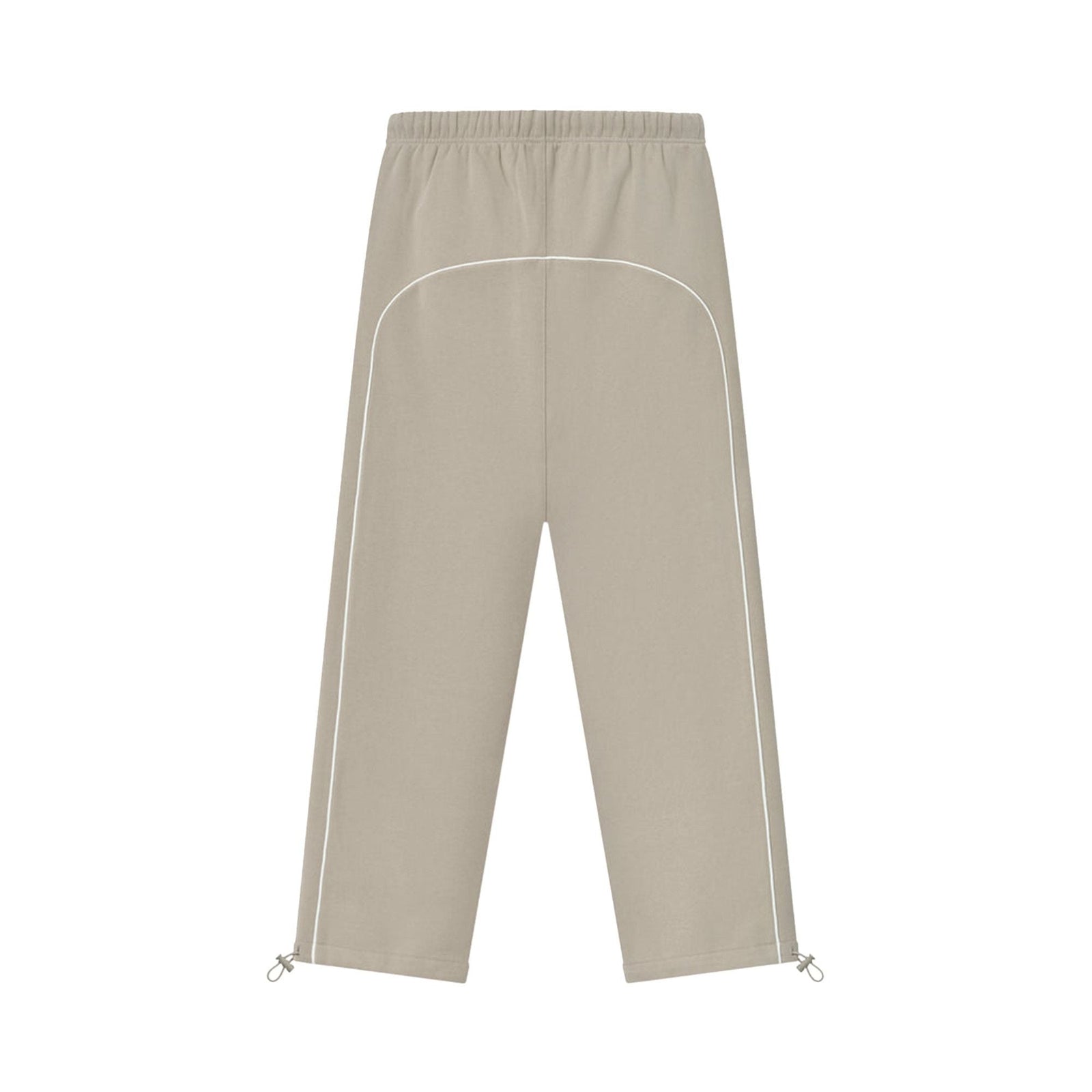 Fear of God Essentials Relaxed Fleece Sweatpant With Piping Timber/Cloud White (SS25) - Im Your Wardrobe