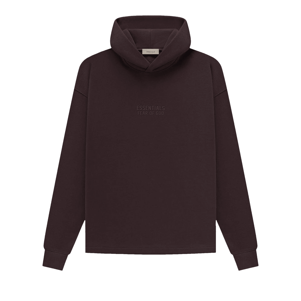 Fear of God Essentials Relaxed Hoodie Plum - Im Your Wardrobe