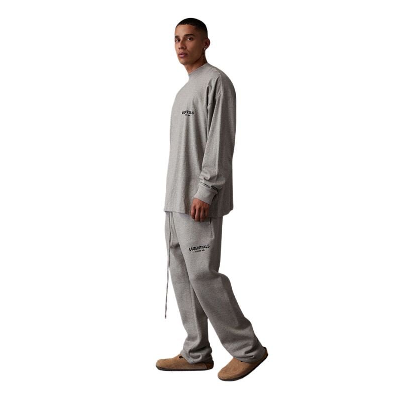 Fear of God Essentials Relaxed Sweatpants Dark Oatmeal (SS22) - Im Your Wardrobe