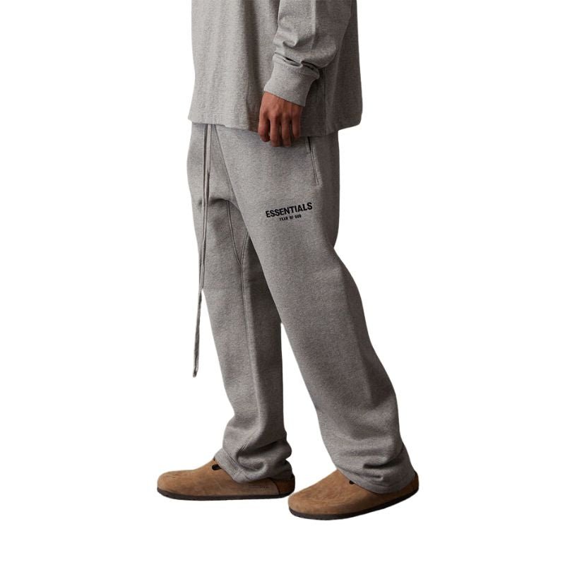 Fear of God Essentials Relaxed Sweatpants Dark Oatmeal (SS22) - Im Your Wardrobe