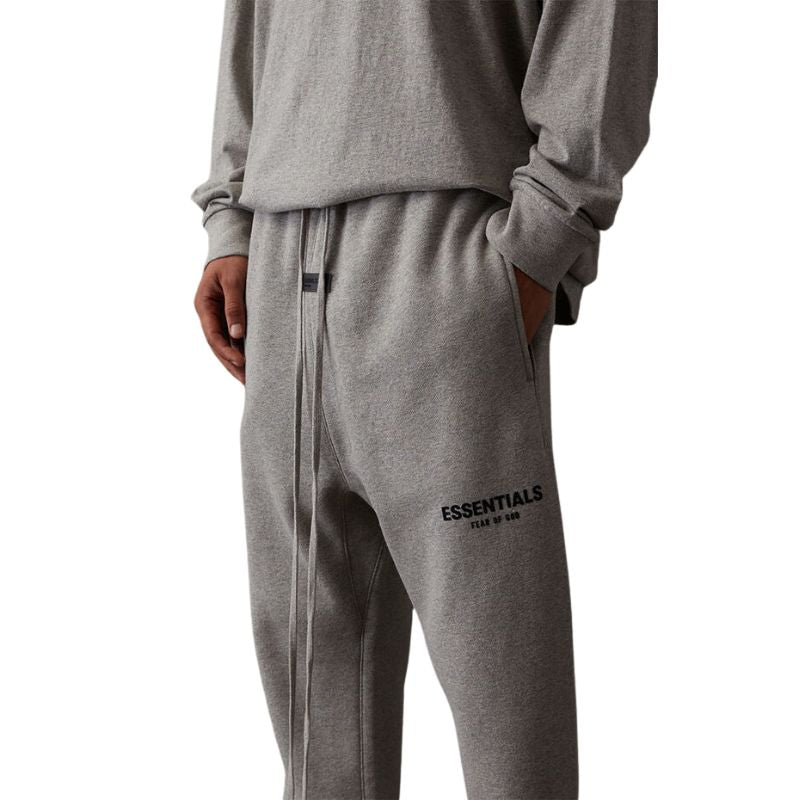 Fear of God Essentials Relaxed Sweatpants Dark Oatmeal (SS22) - Im Your Wardrobe