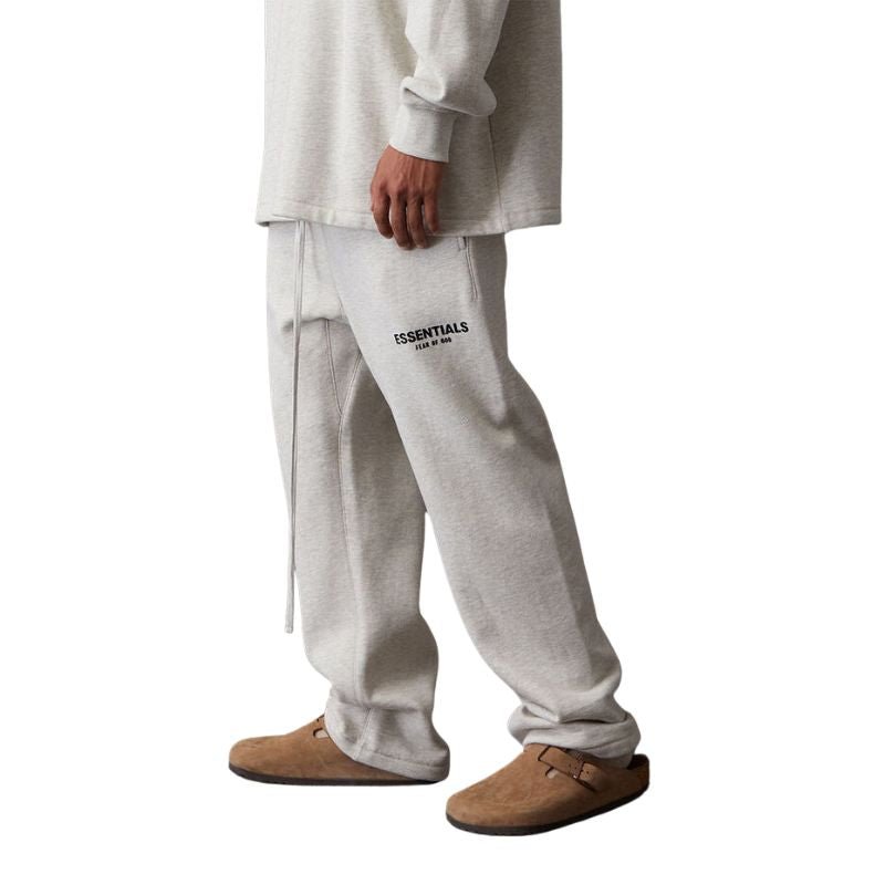 Fear of God Essentials Relaxed Sweatpants Light Oatmeal (SS22) - Im Your Wardrobe