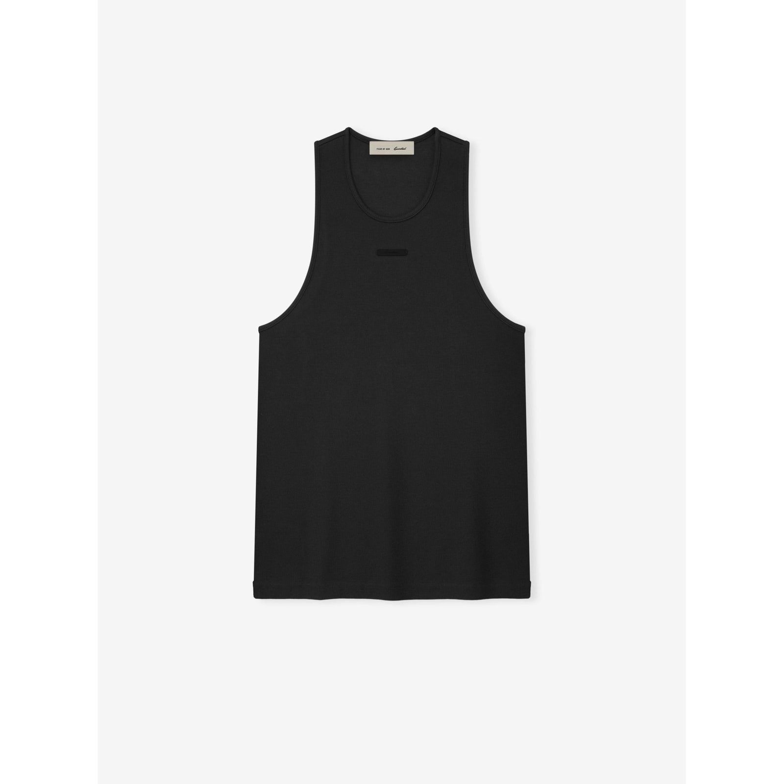 Fear of God Essentials Rib Tank Vintage Black - Im Your Wardrobe