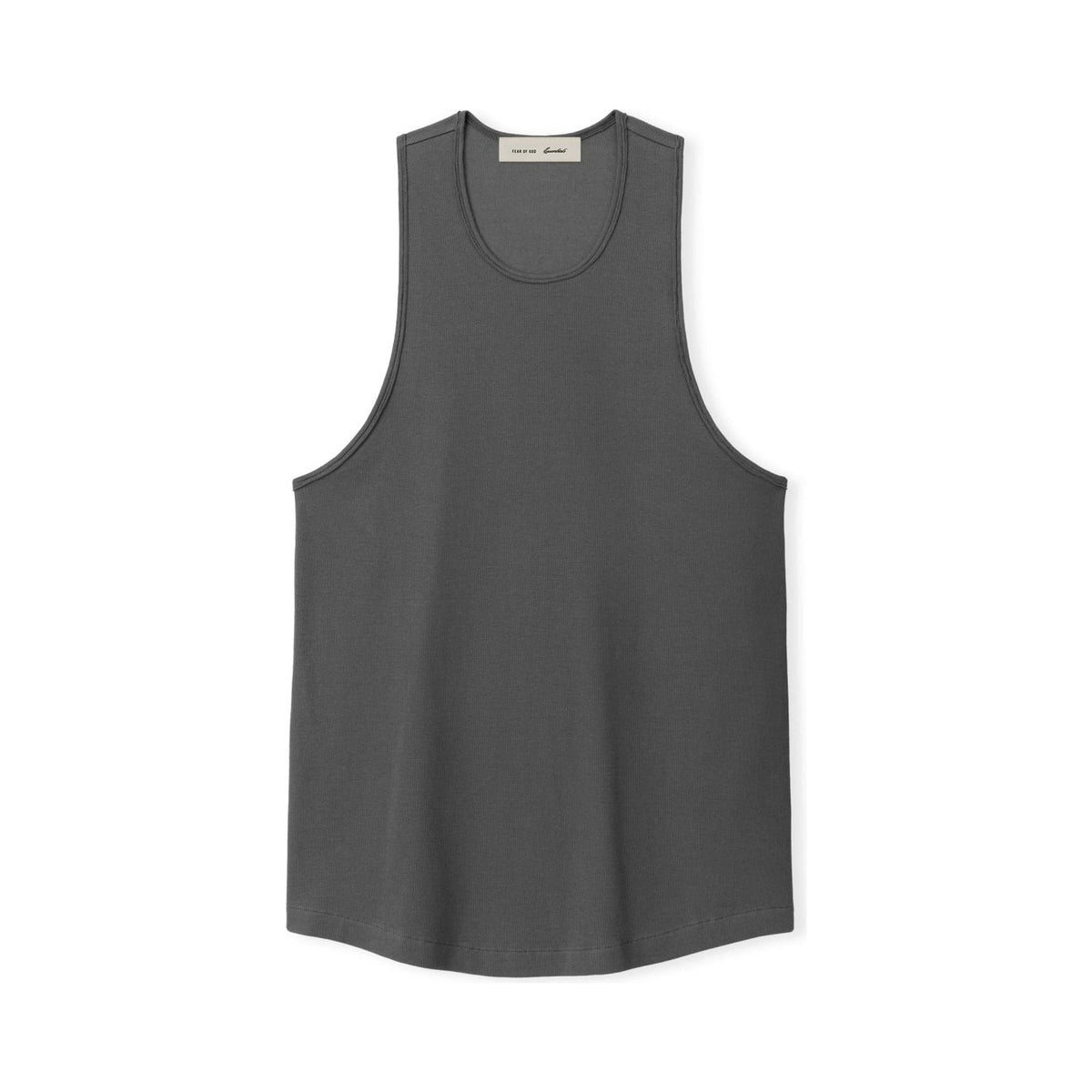 Fear of God Essentials Ribbed Essential Tank Iron Grey - Im Your Wardrobe