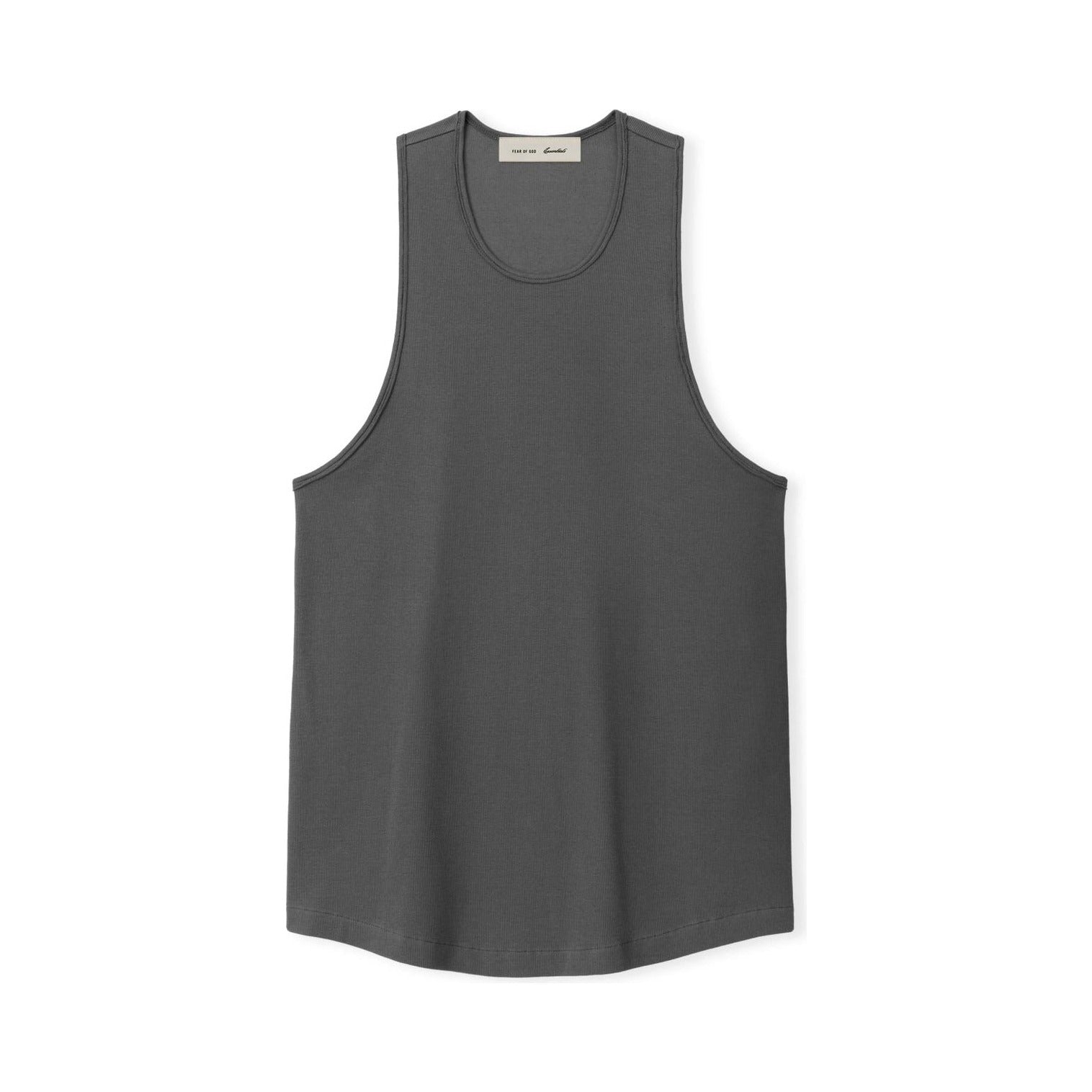 Fear of God Essentials Ribbed Essential Tank Iron Grey - Im Your Wardrobe