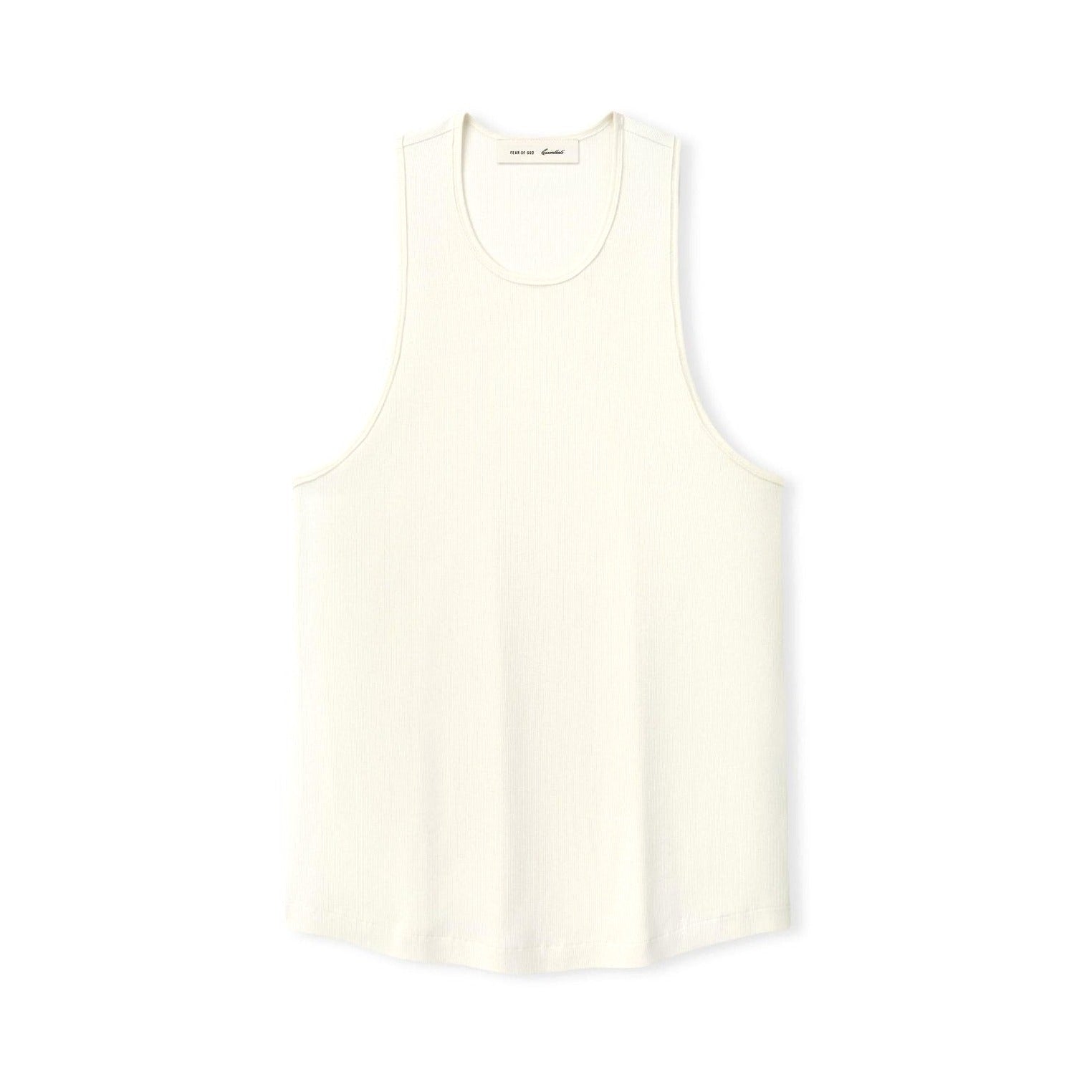 Fear of God Essentials Ribbed Essential Tank Ivory - Im Your Wardrobe