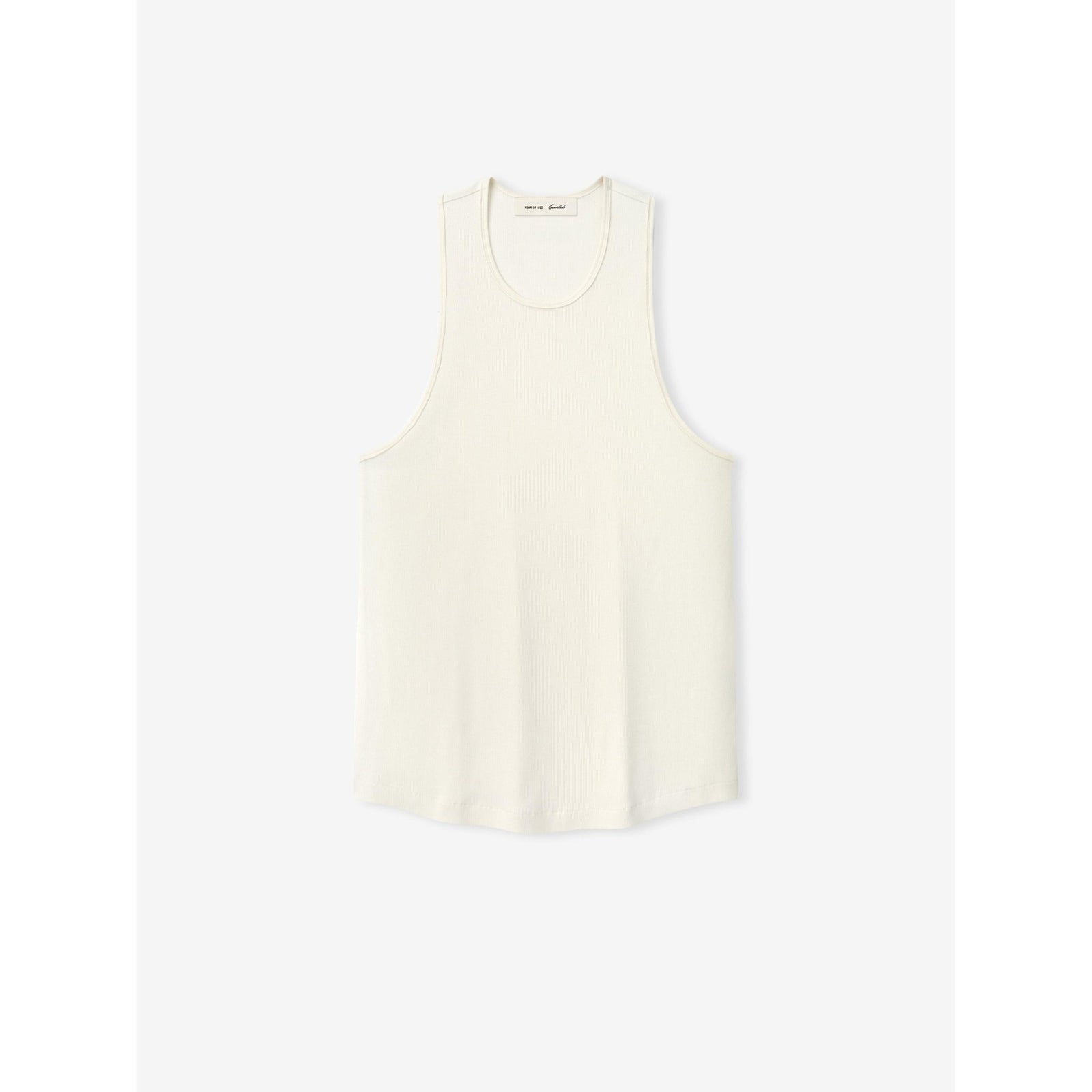 Fear of God Essentials Ribbed Essential Tank Ivory - Im Your Wardrobe