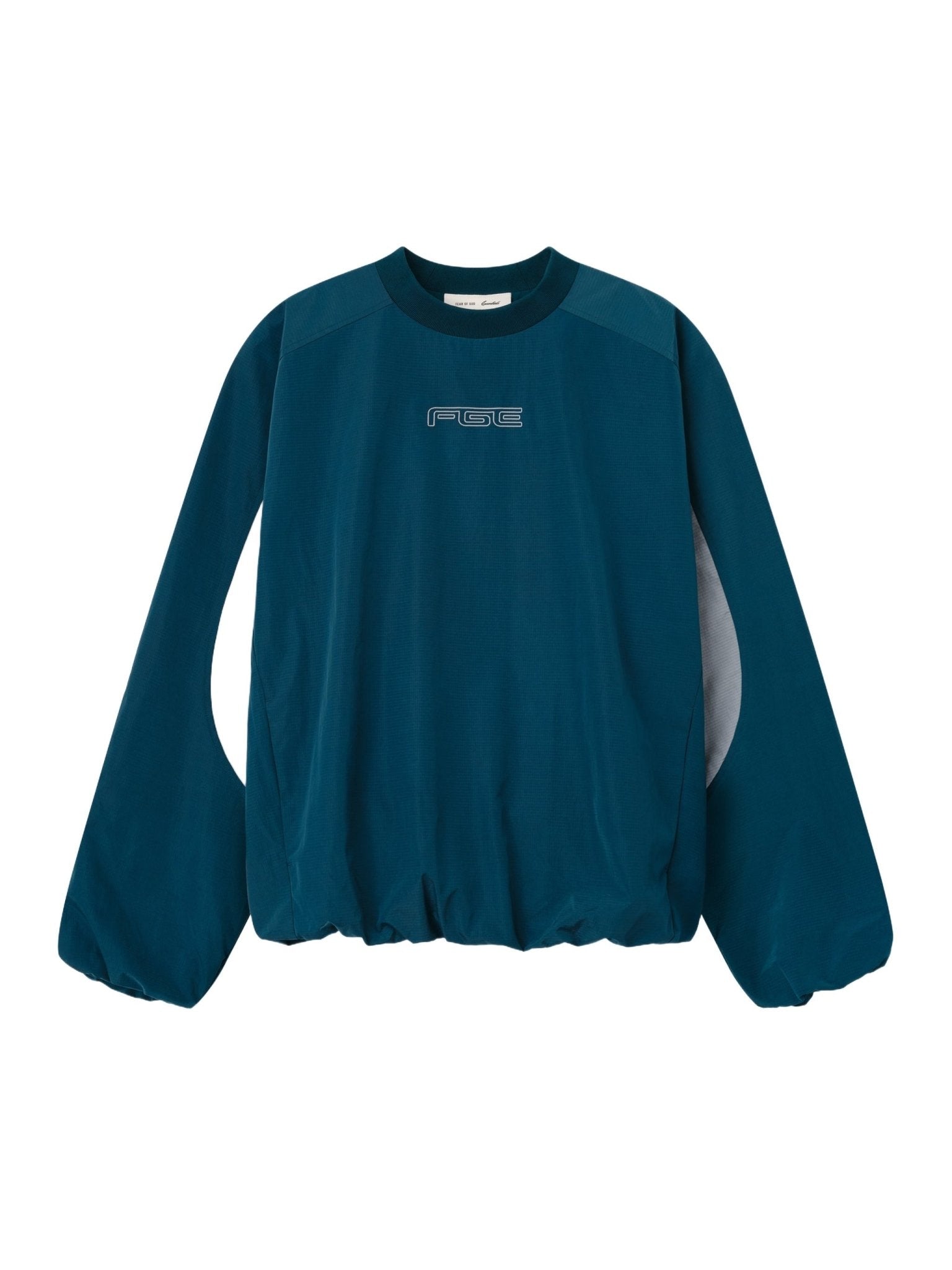 Fear of God Essentials Ripstop Modern Mockneck Pullover Night Sea - Im Your Wardrobe