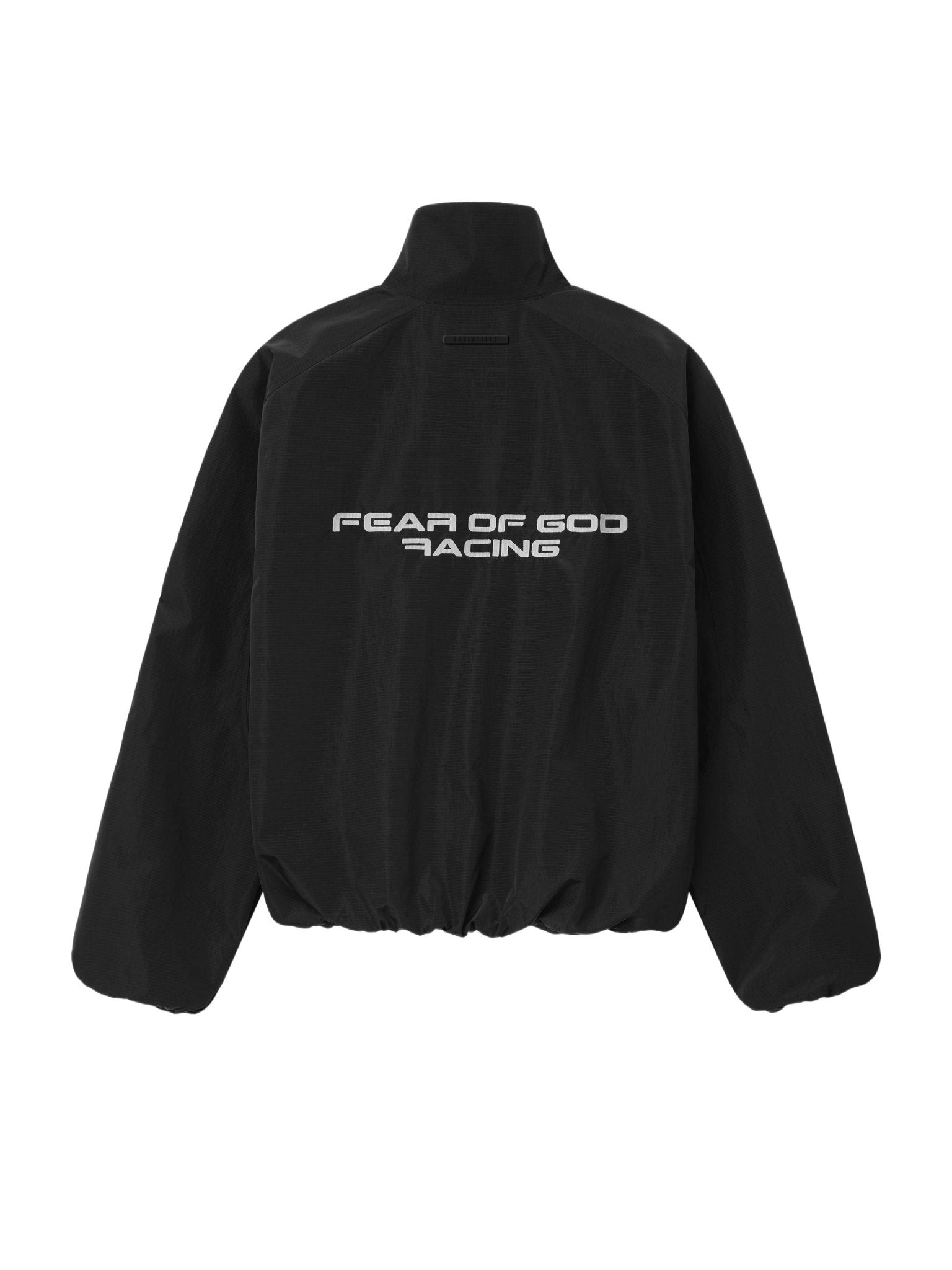 Fear of God Essentials Ripstop Modern Moto Track Jacket Black - Im Your Wardrobe