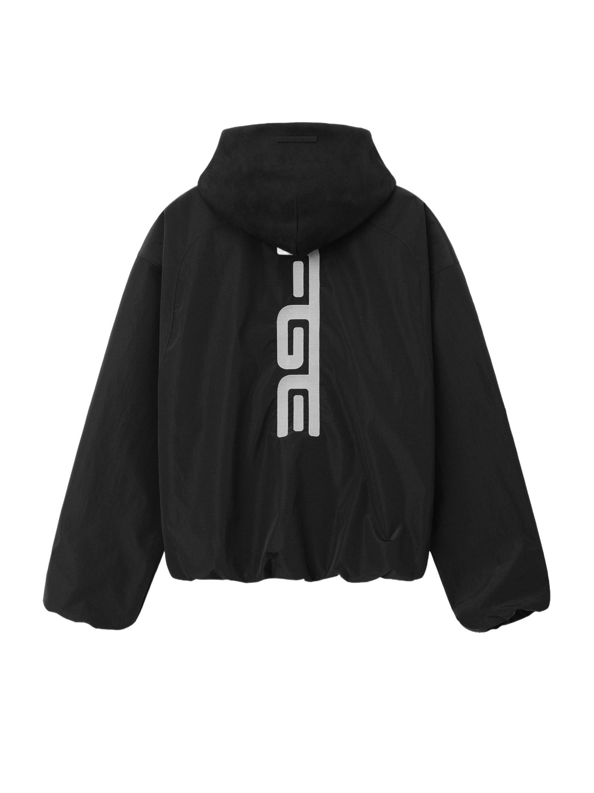 Fear of God Essentials Ripstop Moto Half Zip Jacket Black - Im Your Wardrobe