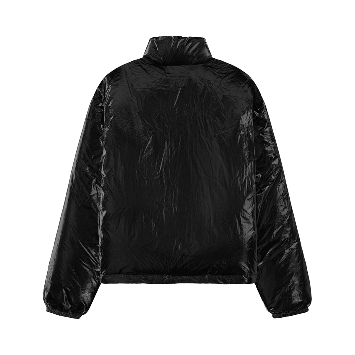 Fear of God Essentials Ripstop Nylon Puffer Jacket Metallic Black (2025) - Im Your Wardrobe