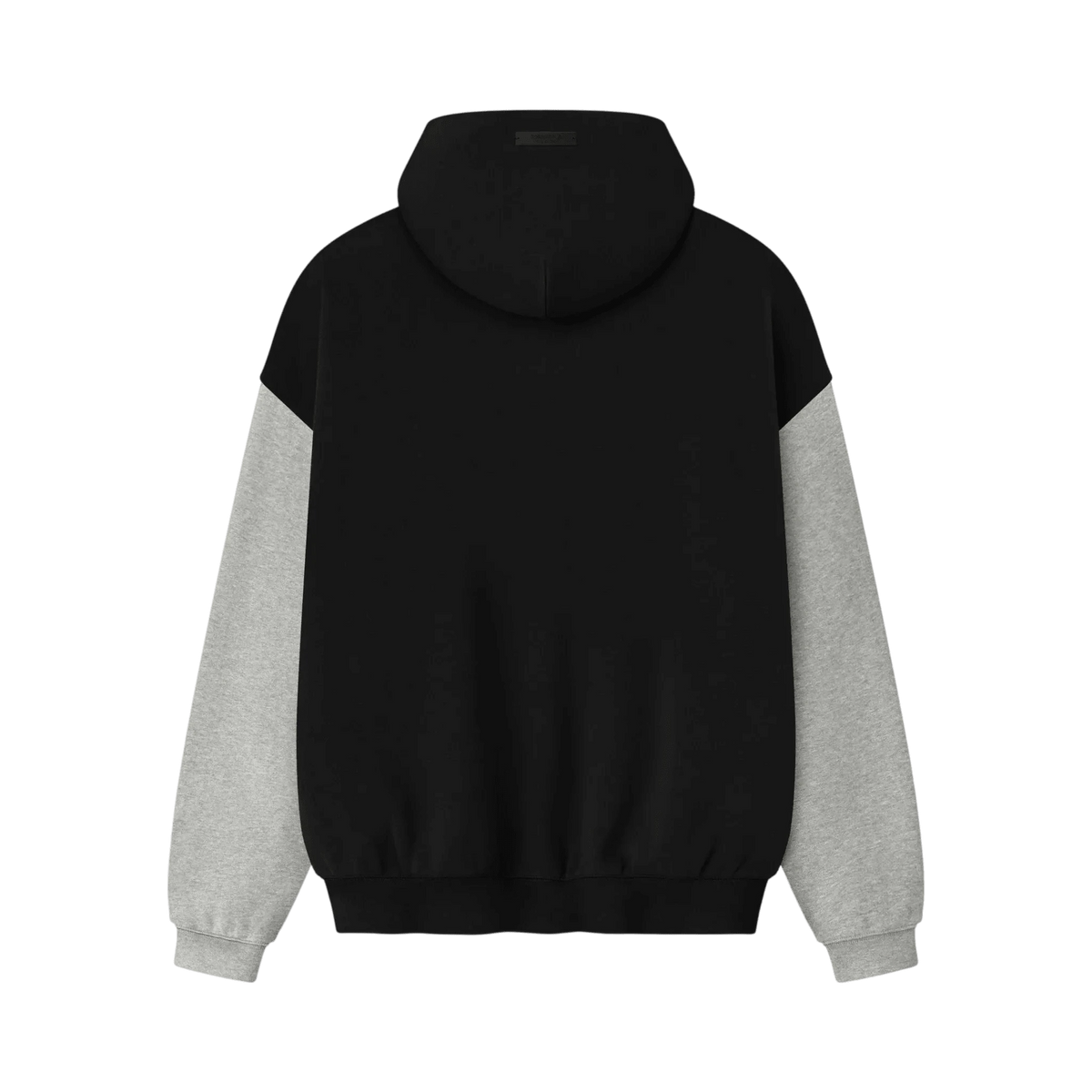 Fear of God Essentials Saints Sport Hoodie Black/Concrete Heather - Im Your Wardrobe
