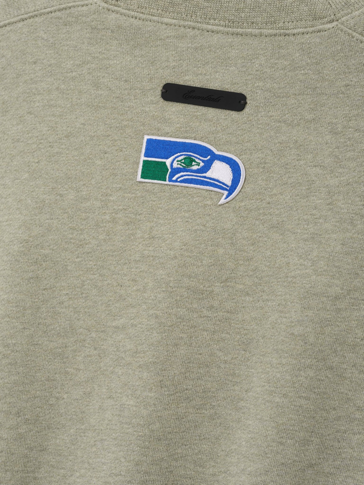 Fear of God Essentials Seahawks 90s Relaxed Crewneck Seal Heather - Im Your Wardrobe