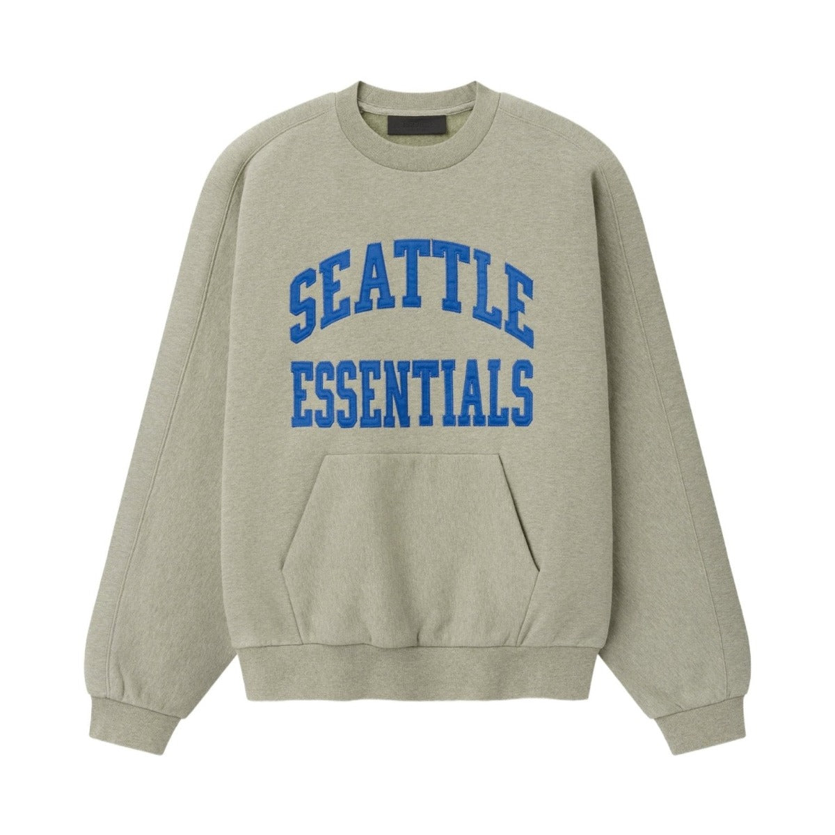 Fear of God Essentials Seahawks 90s Relaxed Crewneck Seal Heather - Im Your Wardrobe