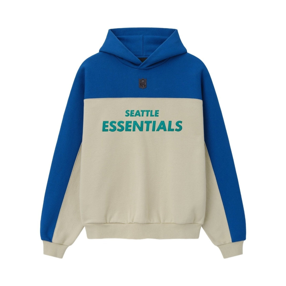 Fear of God Essentials Seahawks 90s Relaxed Hoodie Sandstone - Im Your Wardrobe