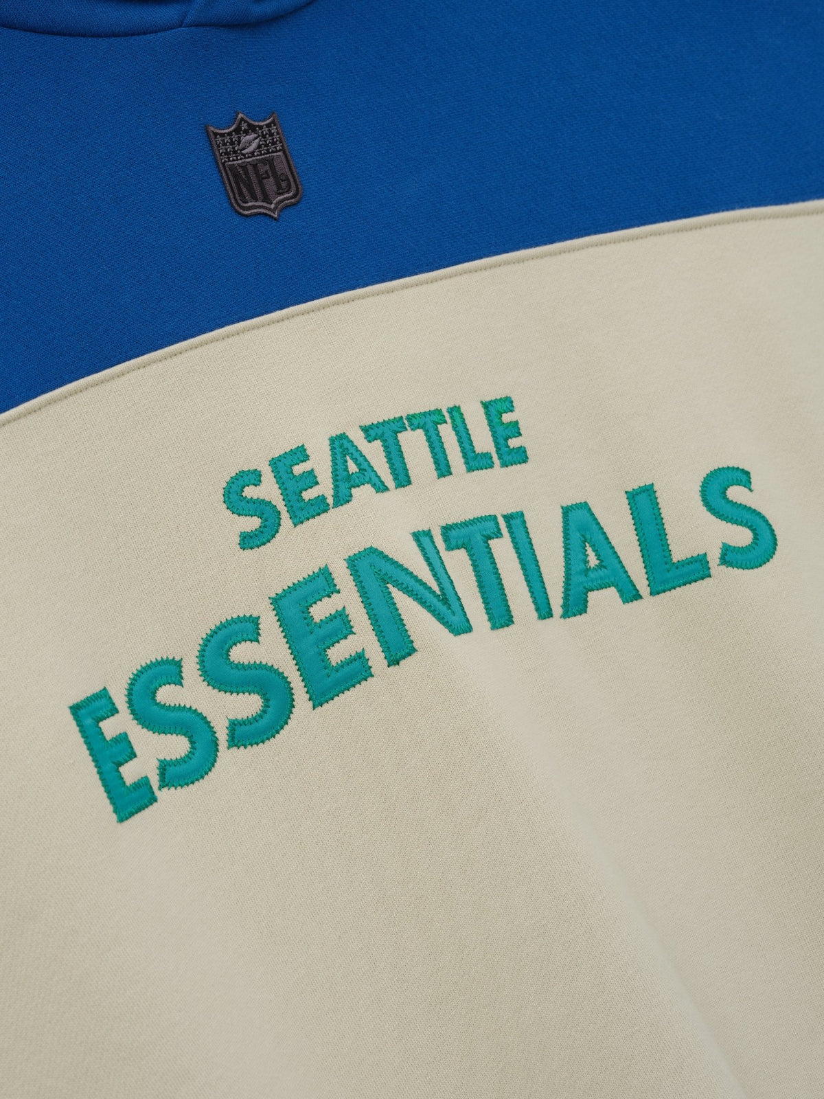 Fear of God Essentials Seahawks 90s Relaxed Hoodie Sandstone - Im Your Wardrobe