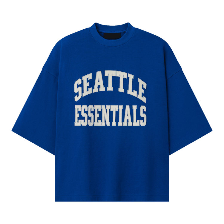 Fear of God Essentials Seahawks Merch Tee Blue (FW26) - Im Your Wardrobe