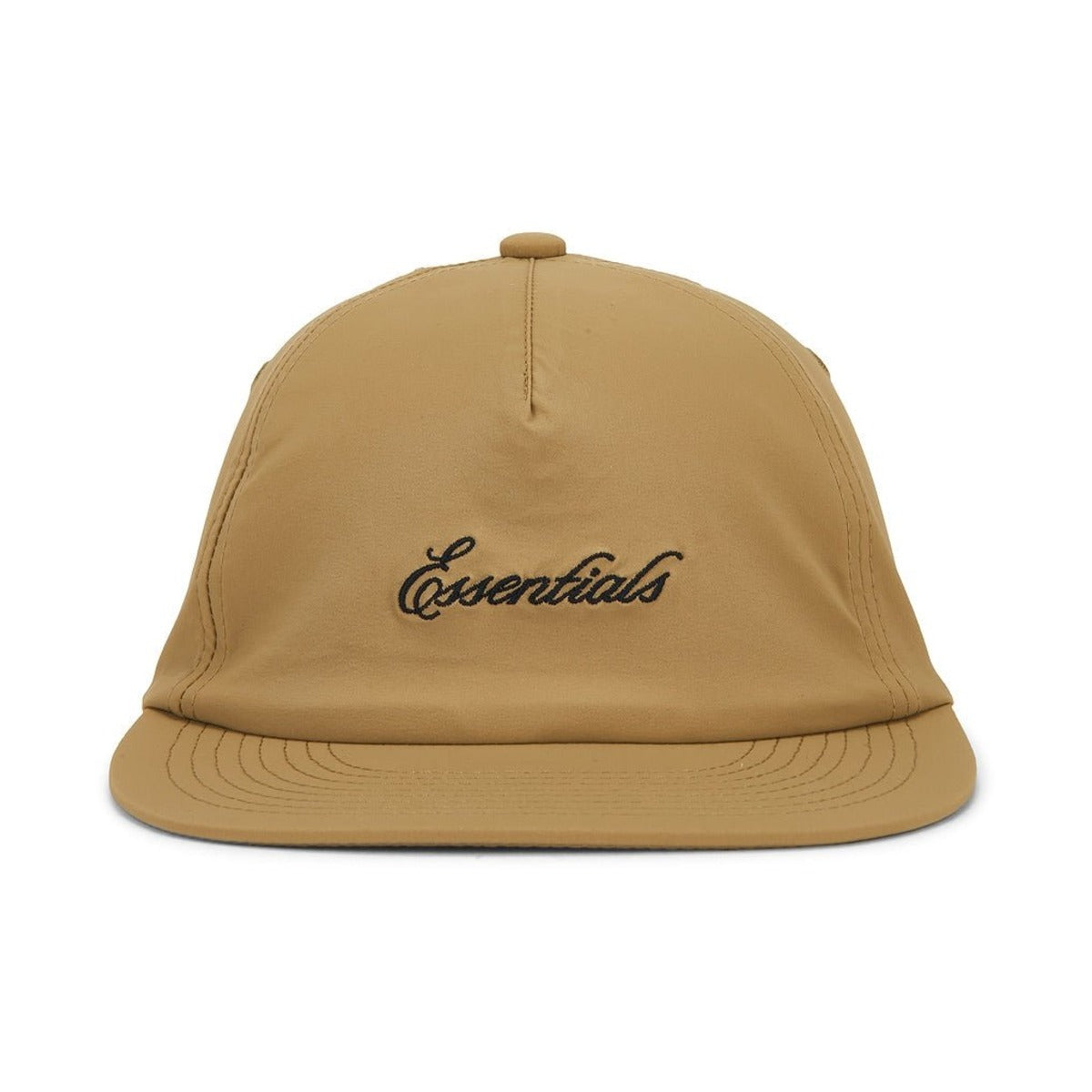 Fear of God Essentials Signature 5 Panel Hat Dune - Im Your Wardrobe