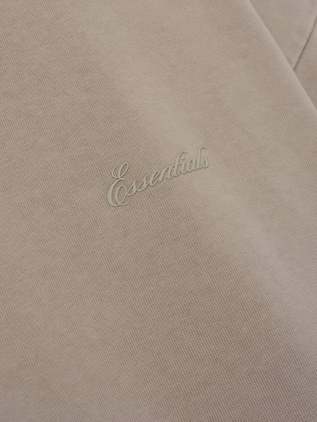 Fear of God Essentials Signature 90s Relaxed Long Sleeve Tee Washed Stone - Im Your Wardrobe