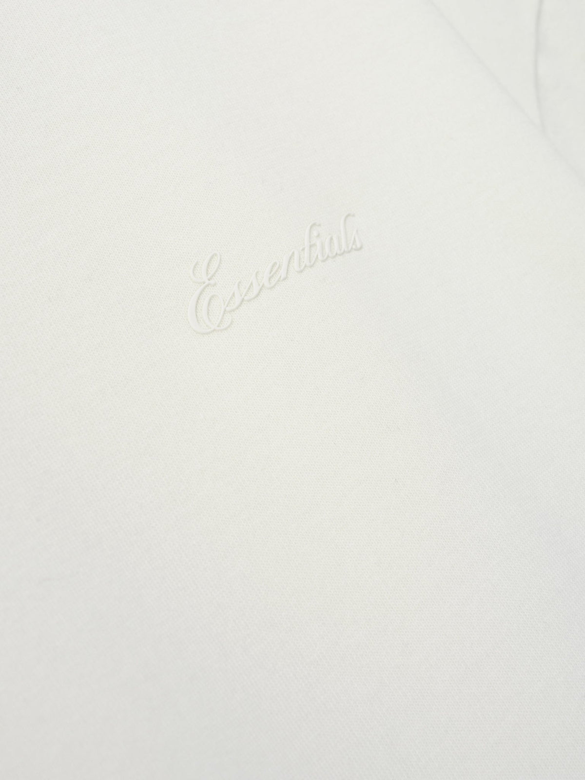 Fear of God Essentials Signature 90s Relaxed Tee Washed Ivory - Im Your Wardrobe