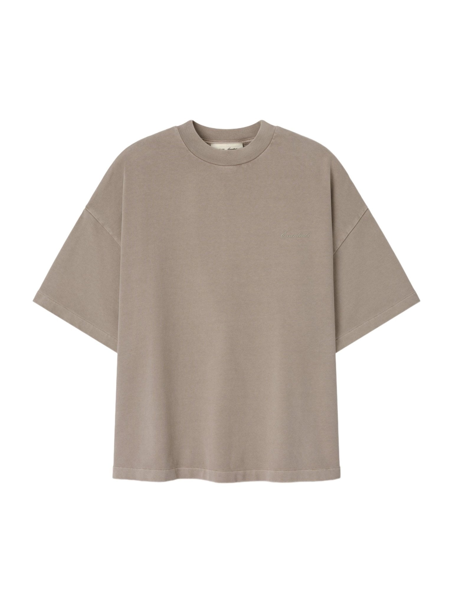Fear of God Essentials Signature 90s Relaxed Tee Washed Stone - Im Your Wardrobe