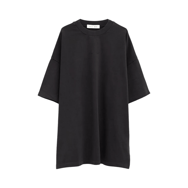 Fear of God Essentials Signature 90s Short-Sleeve Tee Faded Black (SS26) - Im Your Wardrobe