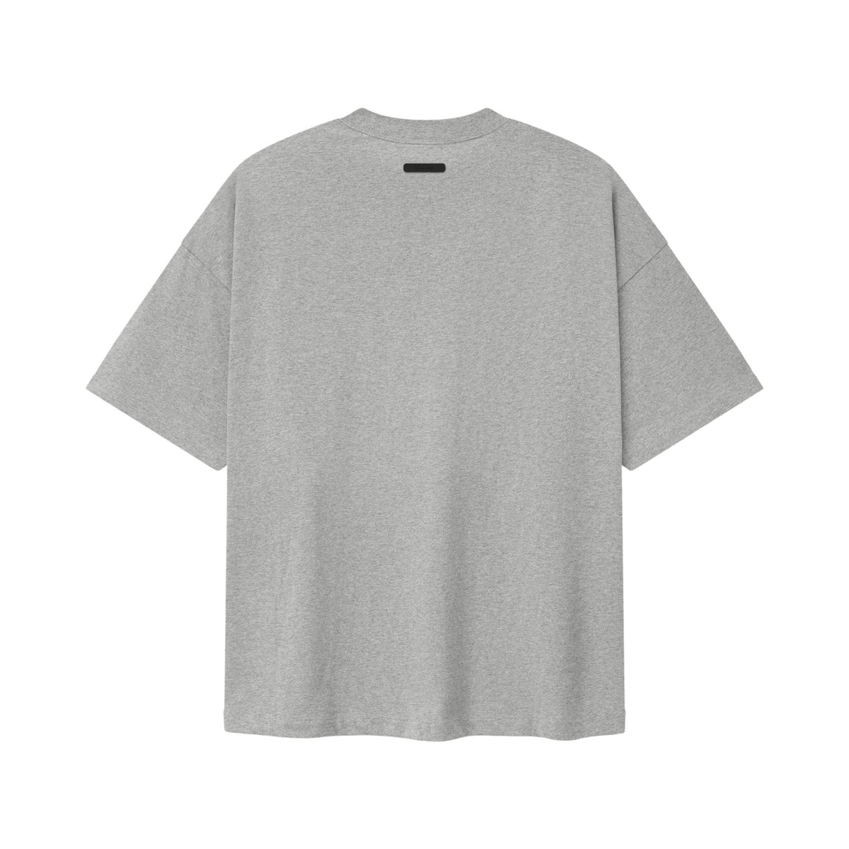 Fear of God Essentials Signature 90s Short-Sleeve Tee II Concrete Heather (SS26) - Im Your Wardrobe