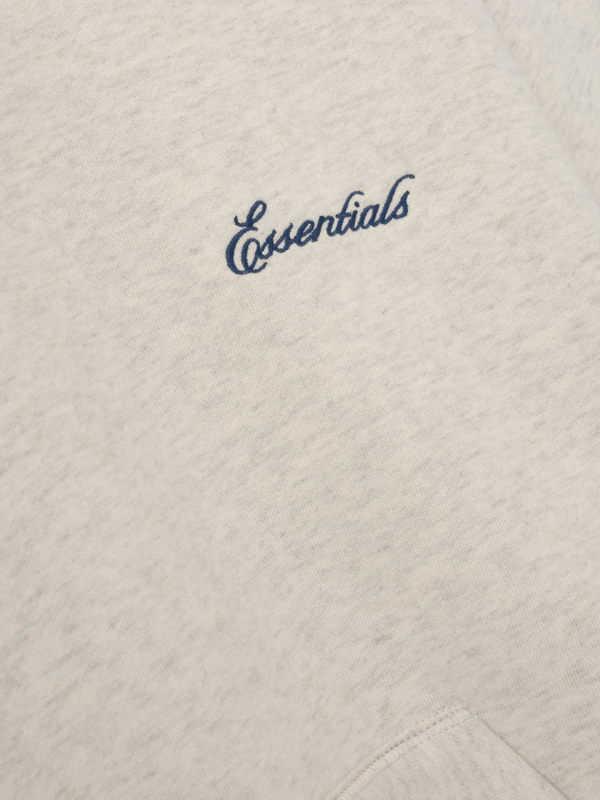 Fear of God Essentials Signature Classic Hoodie Marble Heather - Im Your Wardrobe