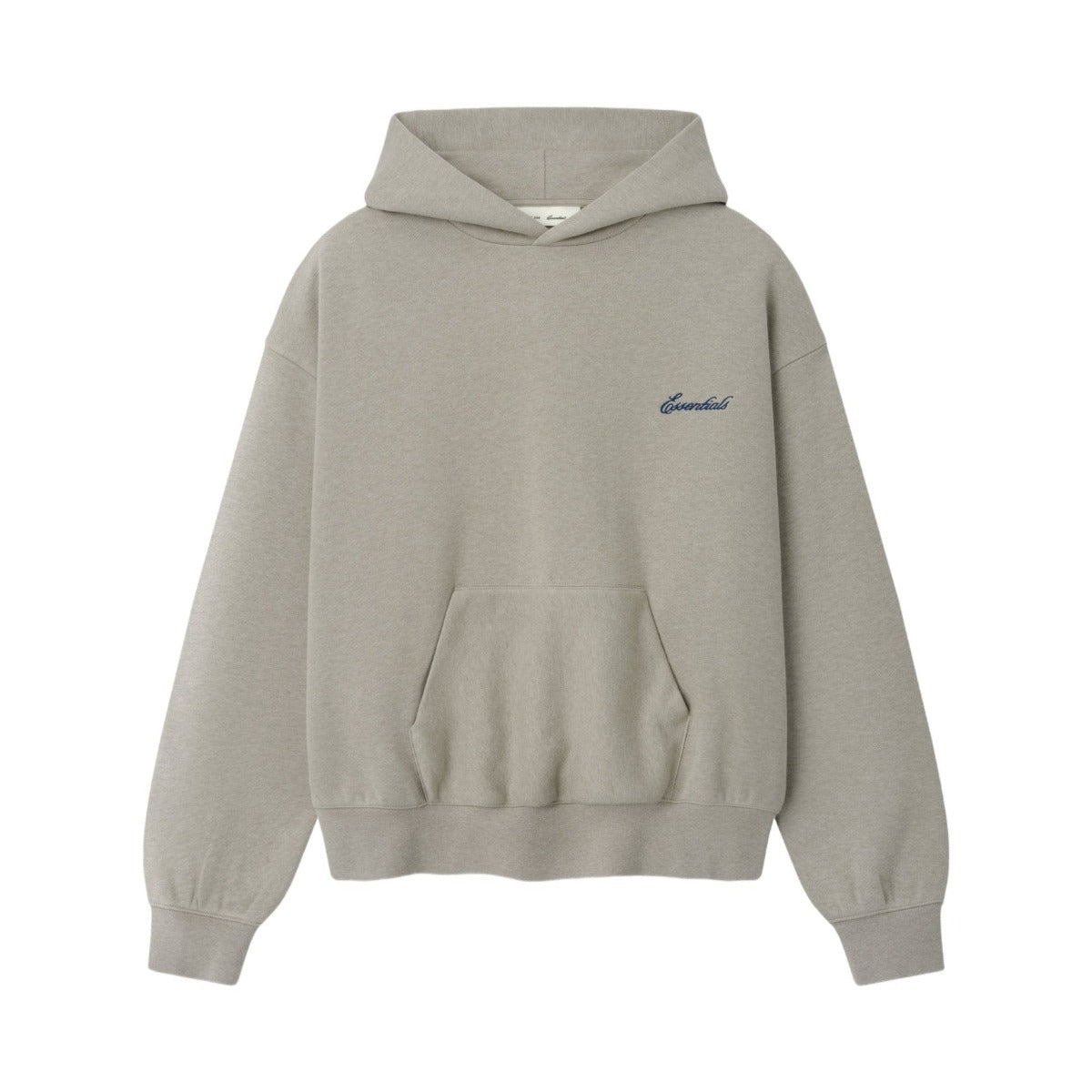 Fear of God Essentials Signature Classic Hoodie Pyrite Heather - Im Your Wardrobe